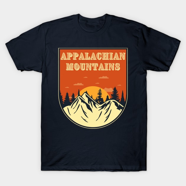 Appalachian Mountanis T-Shirt by Souls.Print